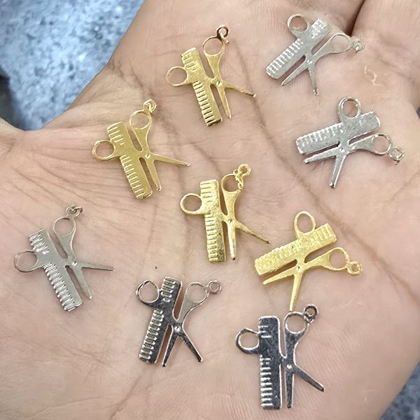 Dijes bañados en oro 18k